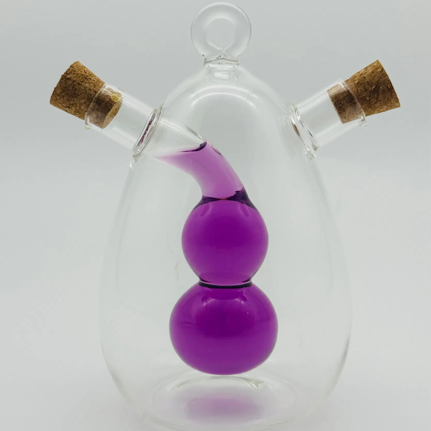 Premium Glass Oil and Vinegar Bottle Set Osv-007 Newauto