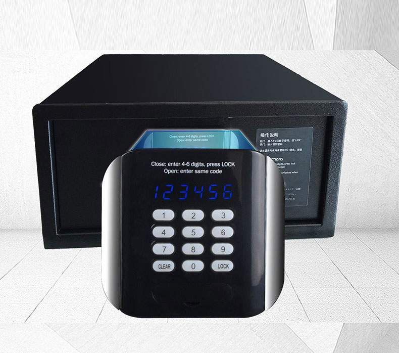 Light Industry Daily Use Security Fingerprint Lock Cabinet Hotel Safe Box