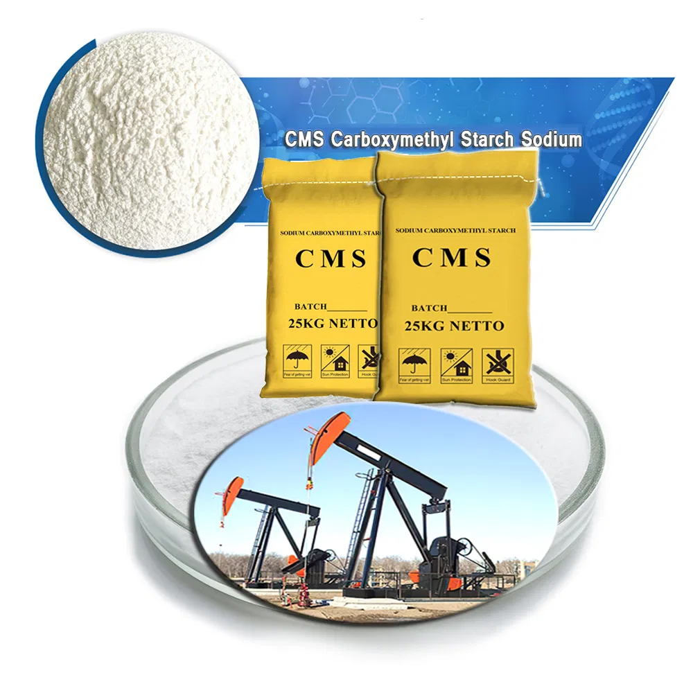 China Factory Supply Construction Grade Additive Tile Stone Adhesive Cms Powder Sodium Carboxymethyl Starch