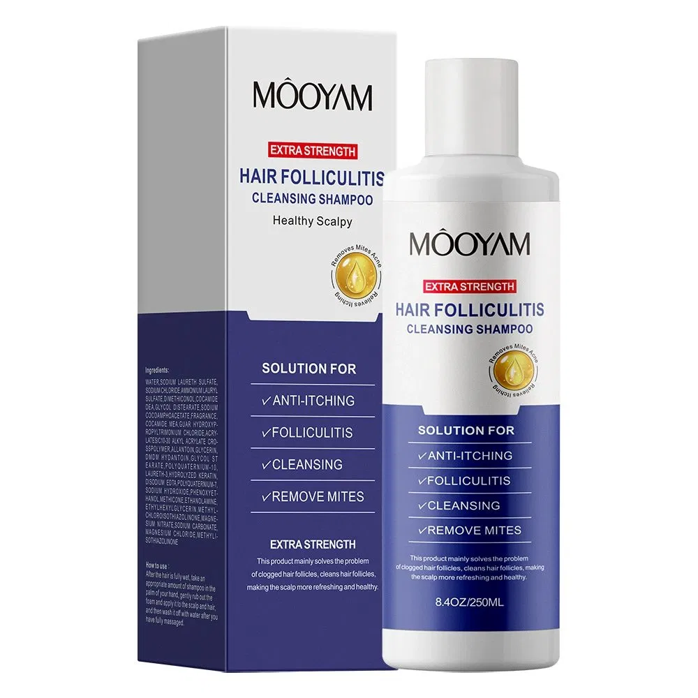 OEM Balances Oil Remove Mites Anti-Itching Anti-Acne 250ml Mooyam Hair Cleansing Shampoo