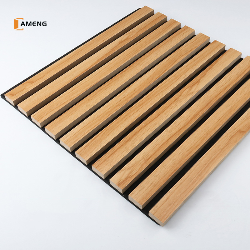 Contemporary Style Decorative Acoustic Panels Sound Absorbing Soundproof Wood Wall Panel