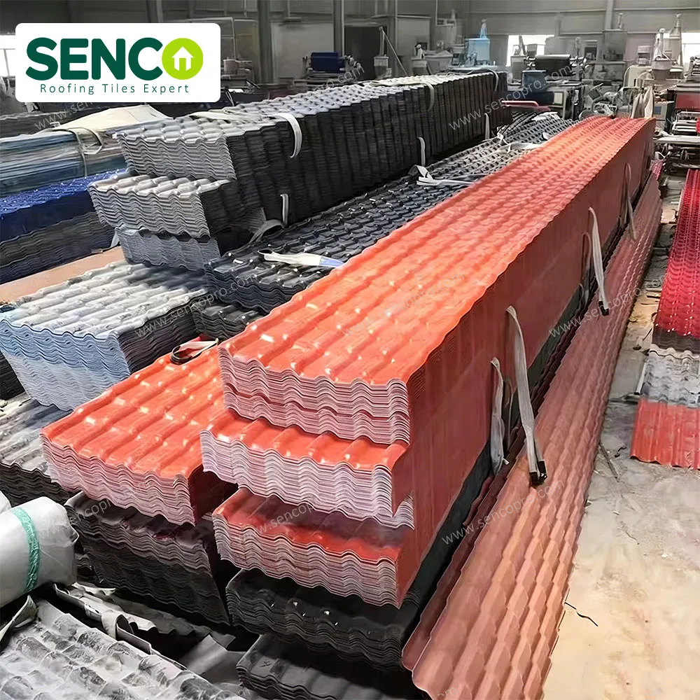 Universal Fit Resin Roof Fittings Spanish PVC Roof Tile Accessories Prices Plastic ASA UPVC Resin Roofing Sheets Tiles Accessories
