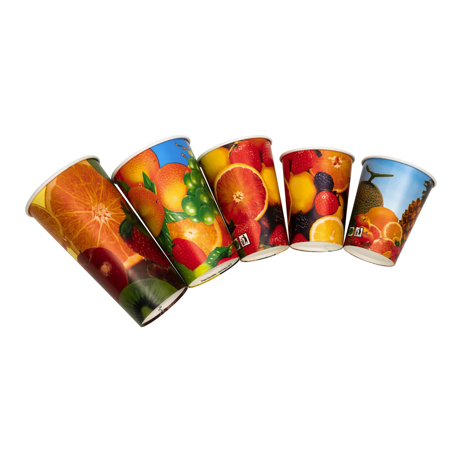 Summer Choice 7 Oz Paper Cups with Double PE Coating for Cold Drinking