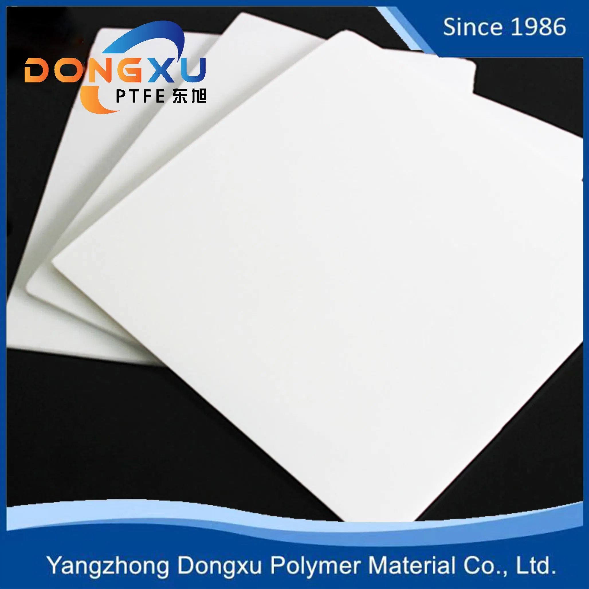 High Quality 100% Virgin Pure White F4 PTFE/PVC Moulded Skived Sheet