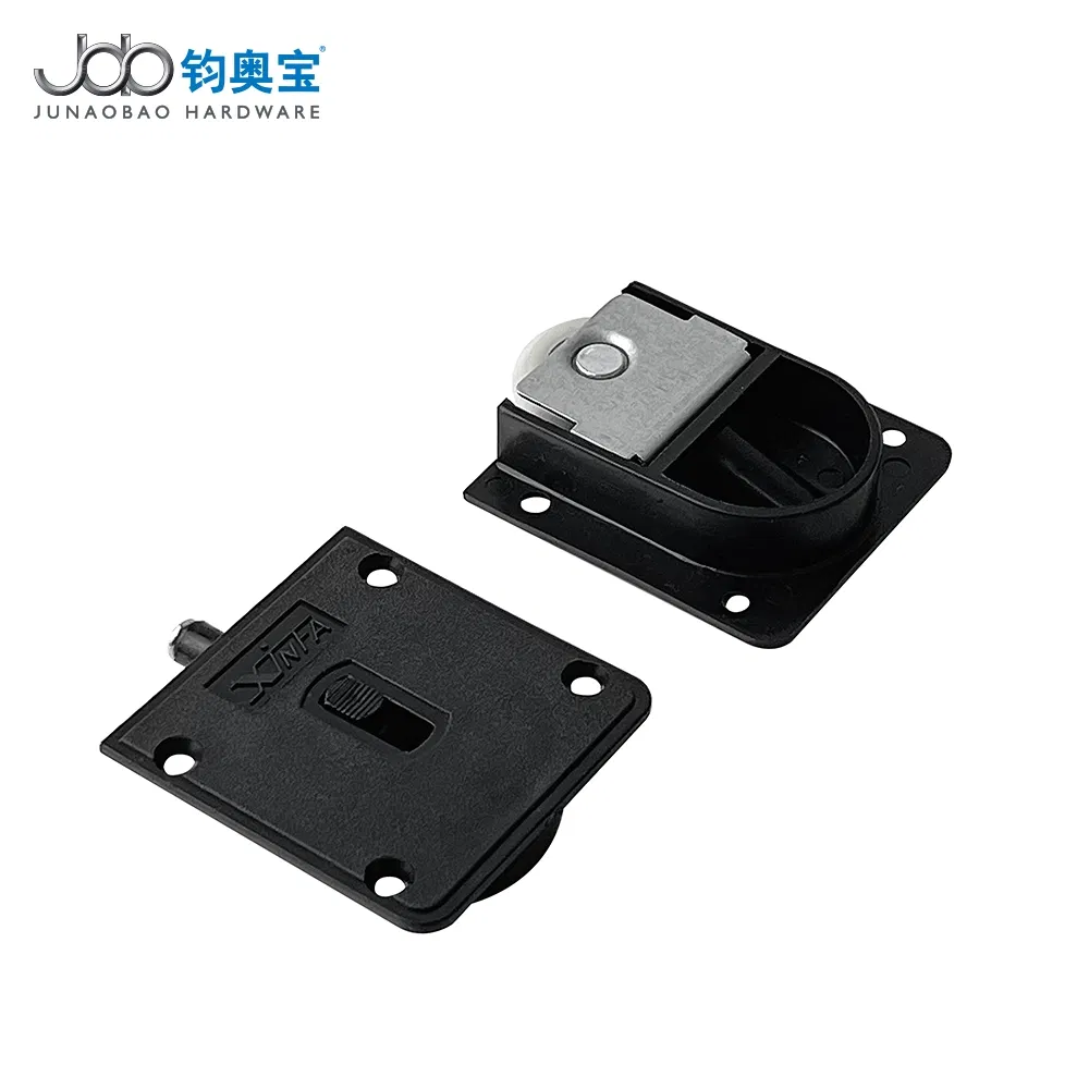 Junaobao Foshan Furniture Hardware Plastic Light Duty Sliding Door Roller for Wooden Cabinet