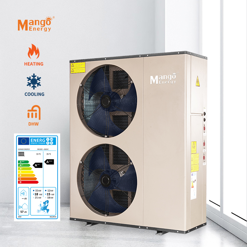 European Hot Selling DC Inverter Air to Water Q1monoblock Heat Pump Belgium Russia Poland 18kw R32