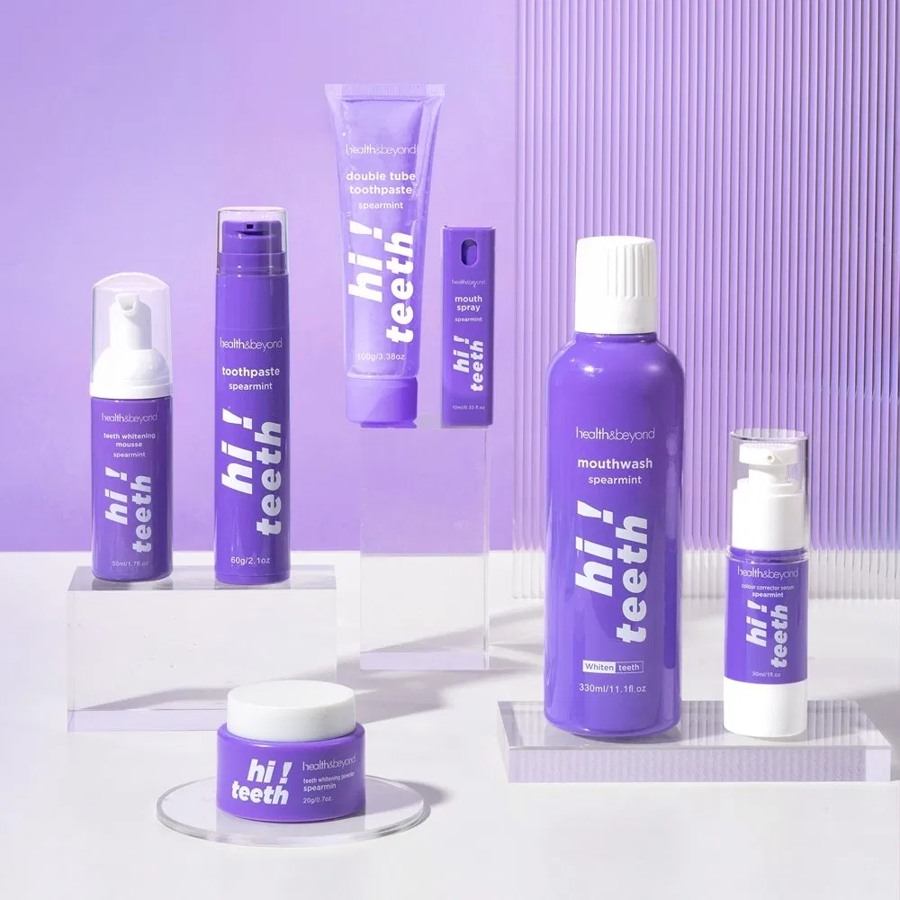 China Manufacturers Dentifrice Clear and Transparent Texture Whitening Freshens Breath Toothpaste