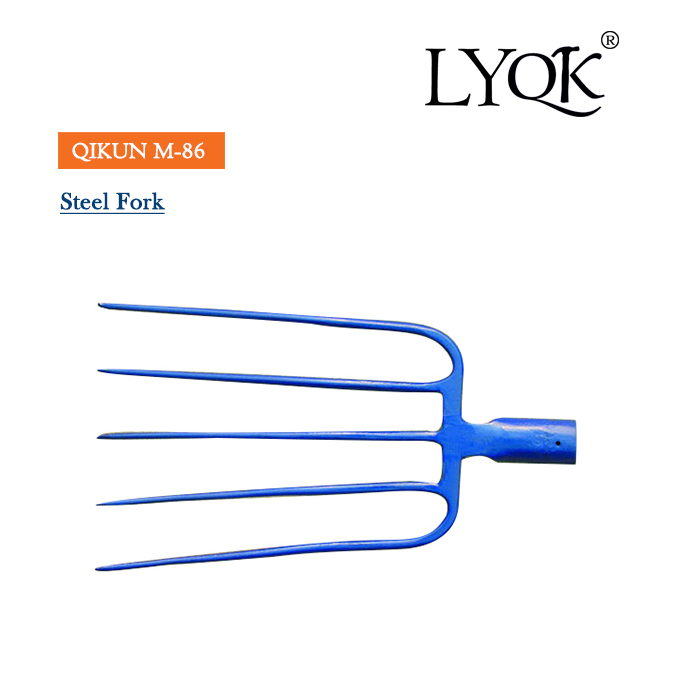 M-83 Garden Fork with Manual Drop Forged Steel and Sharpened End