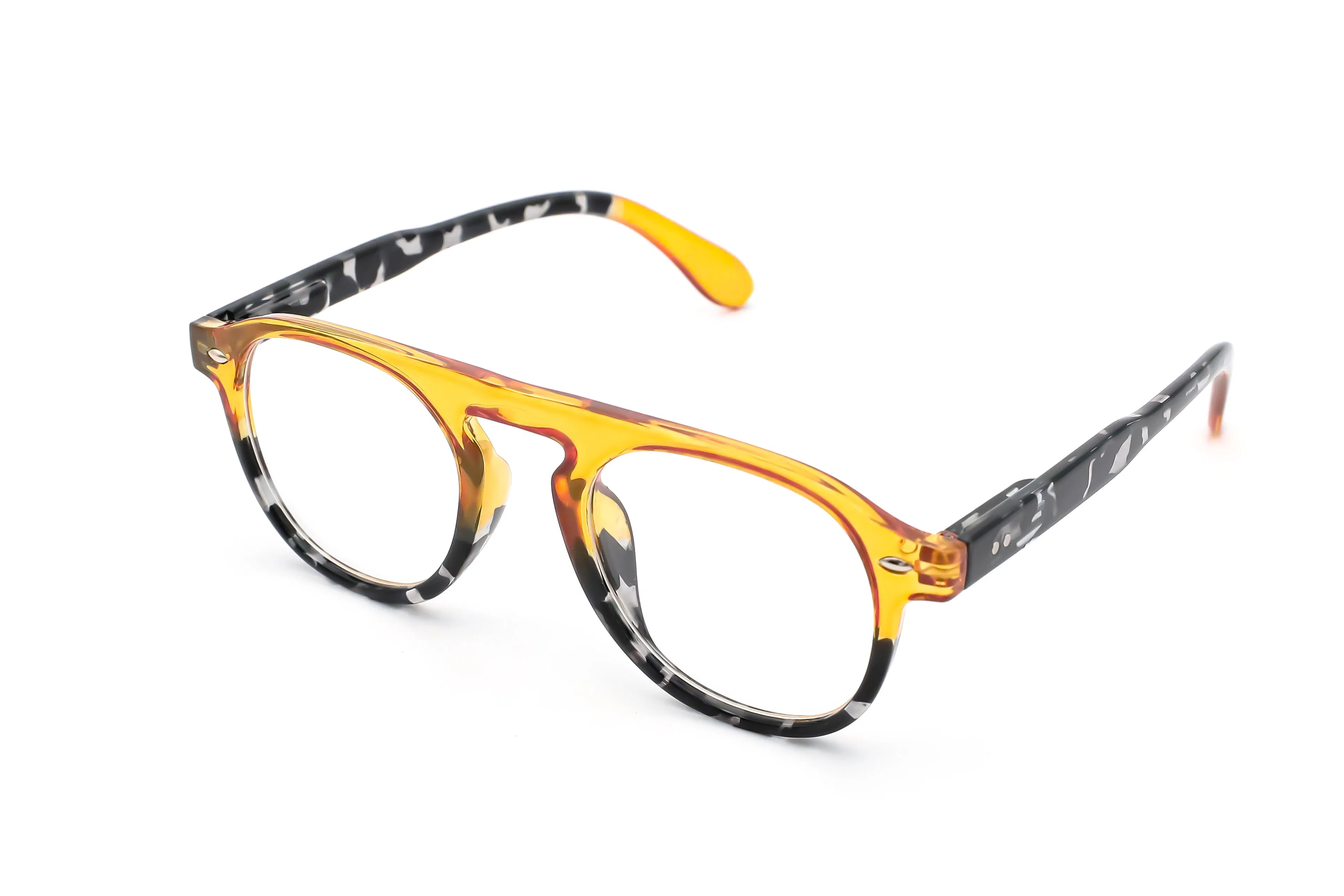 Stylish Clear Old Mirror Reading Glasses for Fashion Enthusiasts