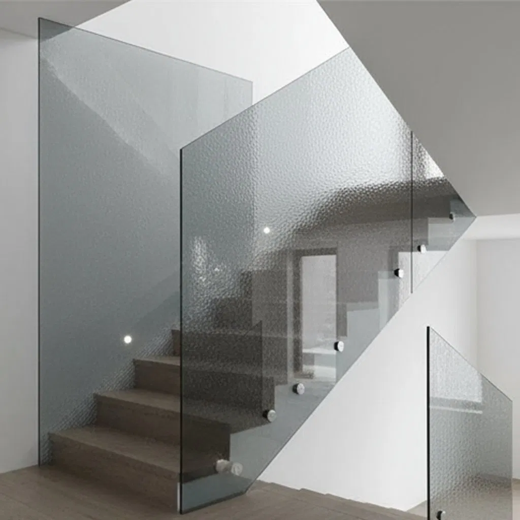 Crystal Clear Iridescent Glass Feature Wall Glass Laminated Glass
