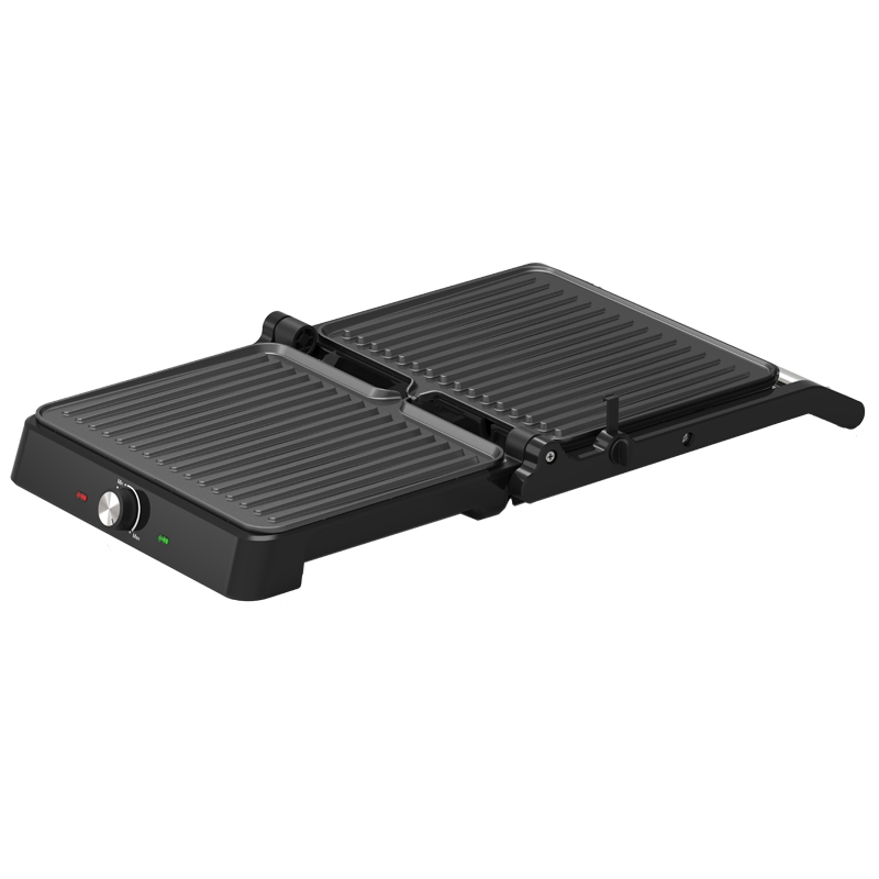 Household Item Multi-Function Electric Griddle Wholesale Panini Maker Adjustable Temperature Grill with Cool Touch Handle Electric Grill