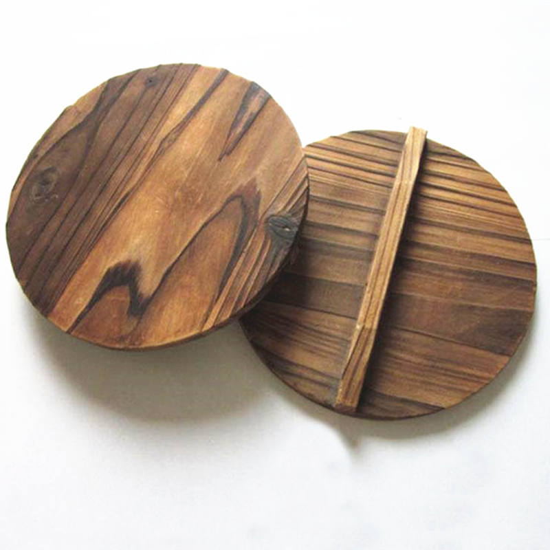 China Factory Direct Sale Customizable Shape/Logo Kitchen Wooden Pan Lids