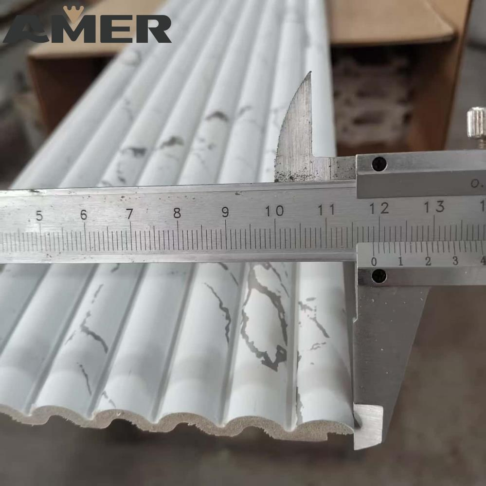 Hot Selling Wooden Color PS Cladding Wall Panel Waterproof Ceiling Panel