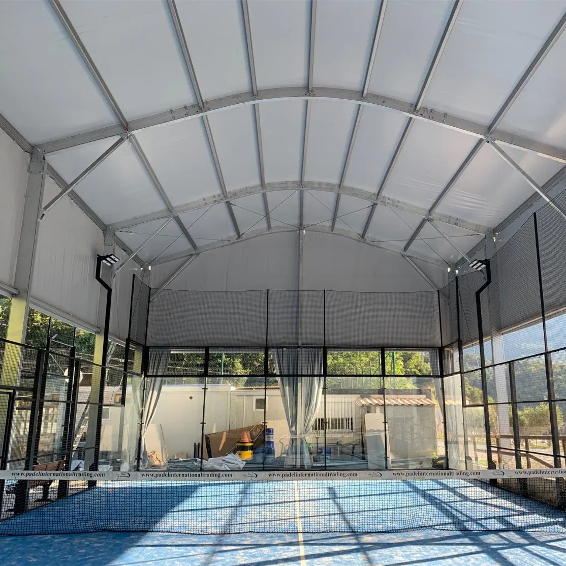 New Arrival Hot Selling Buy Padel Court Paddle Court Paddle Tennis Court Roof Cover Tent