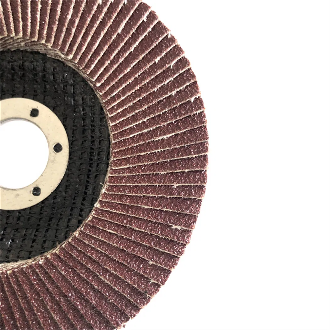 Лепестковый круг T27/T29 красный для полировки металла