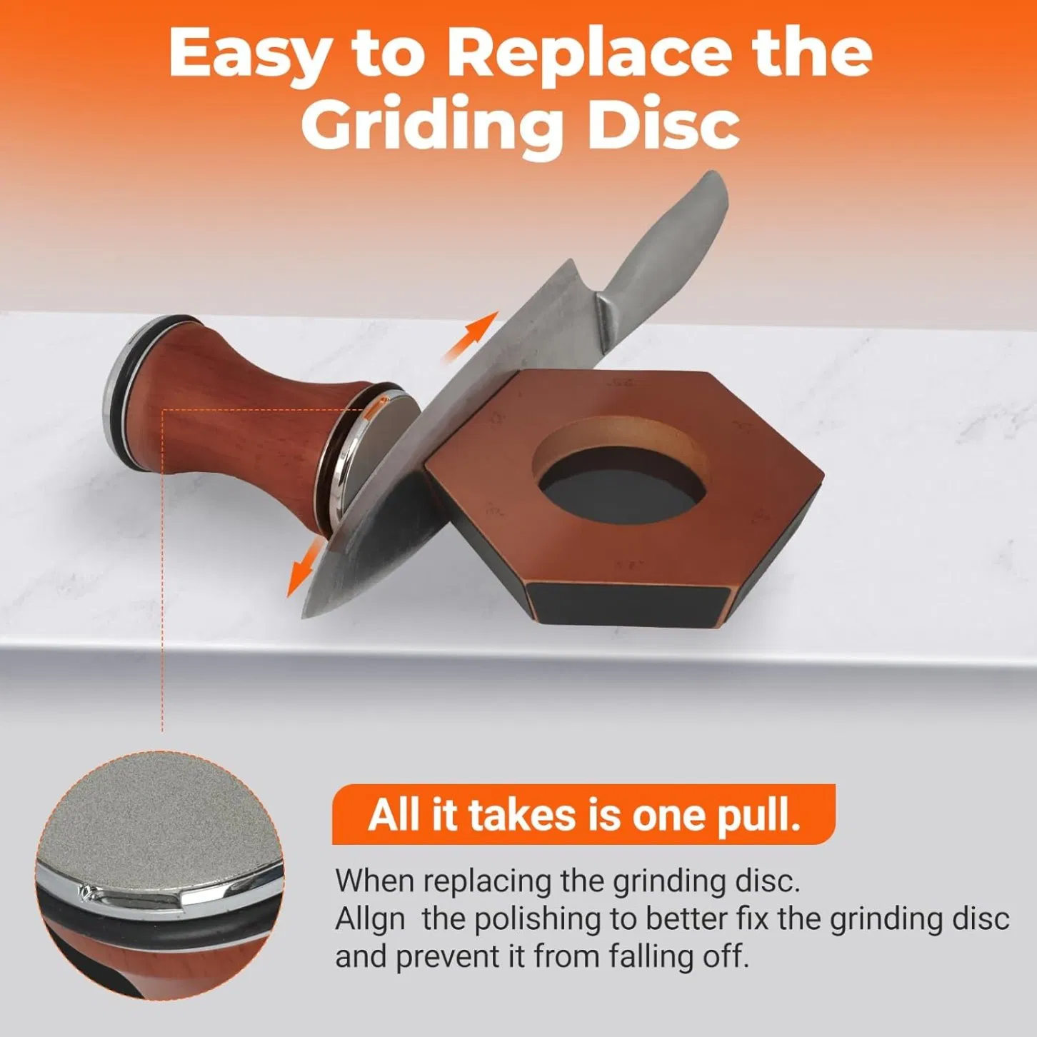 Ds-9972 Roller 6 Sided Diamond Adjustable Sharpener Rolling Knife Sharpener Diamond Magnetic Suction Rolling Sharpening Stone