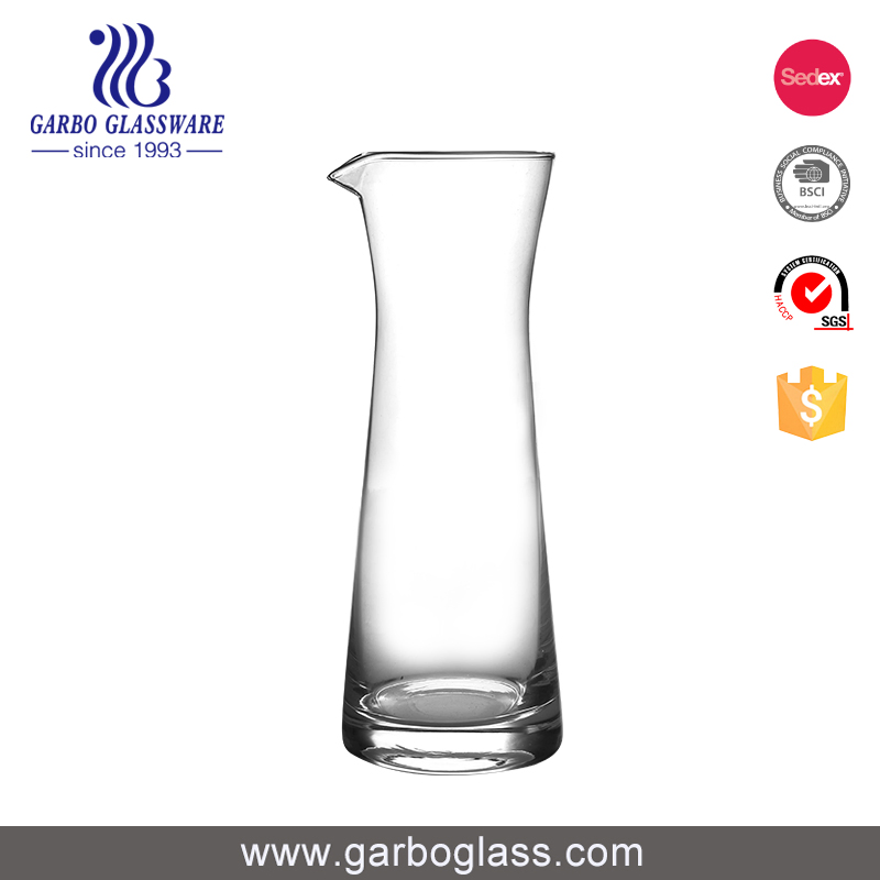 Good Quality Wine Pitcher Crystal Decanter Glass Wine Carafe for Wholesale
