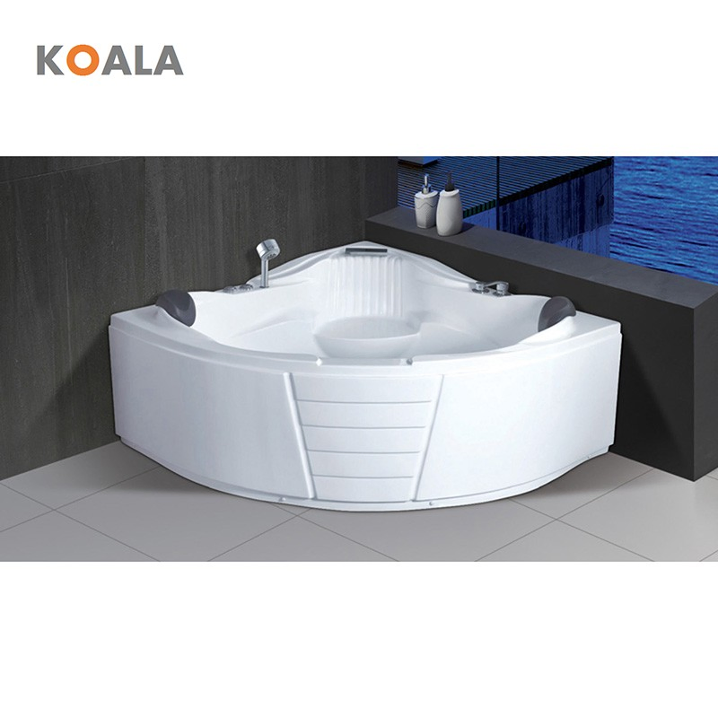 Встраиваемая акриловая ванна с душем и сливом