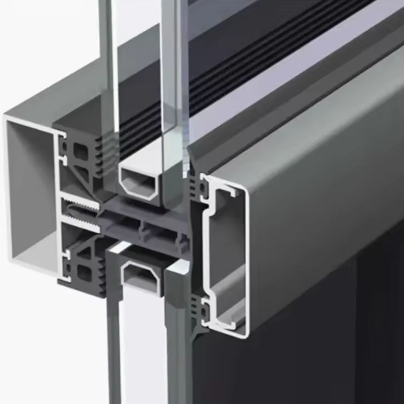 Cheap Price Unitized Exterior Aluminium Glass Curtain Wall for Sale