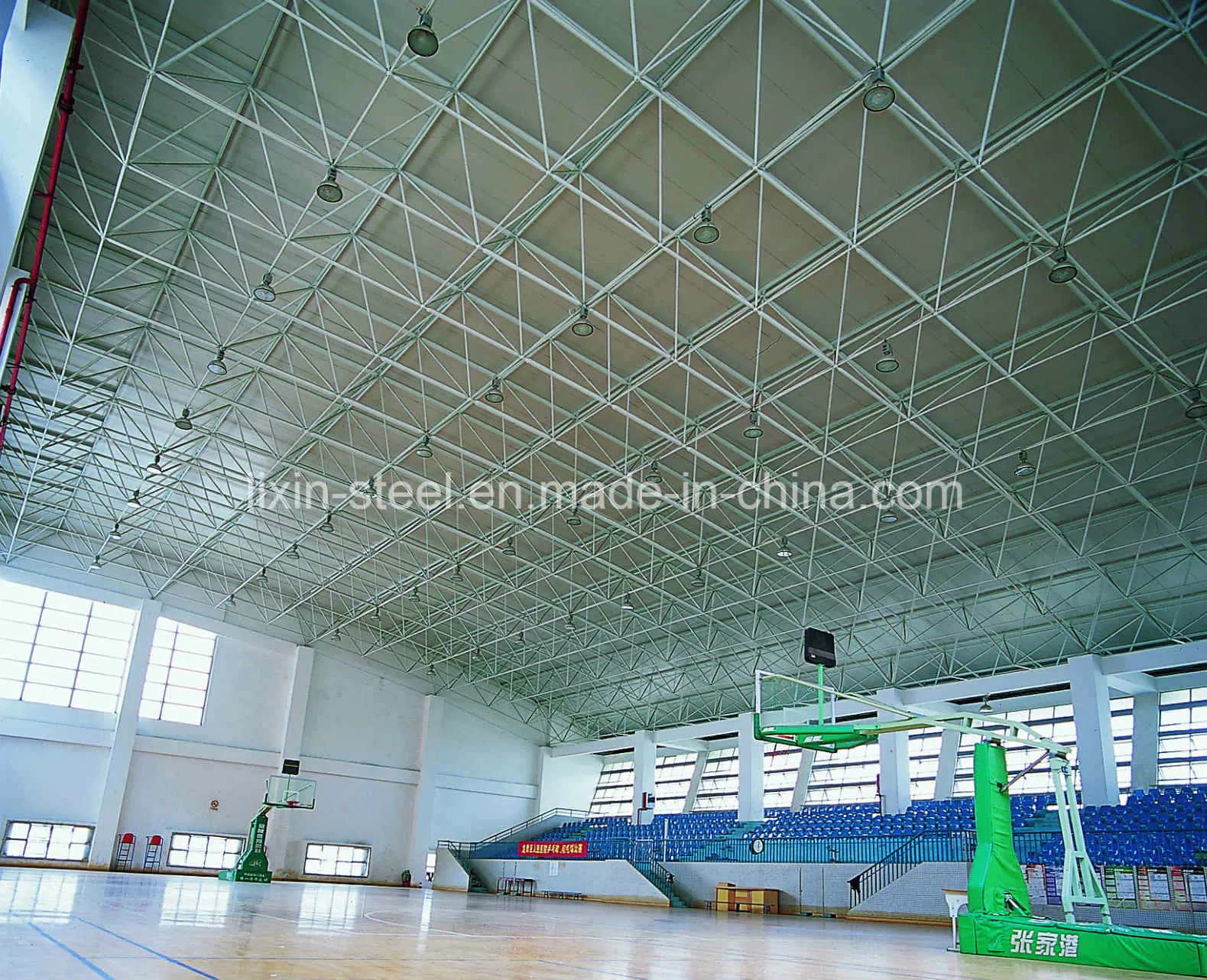 Large Span Steel Space Truss as The Steel Workshop Roofing