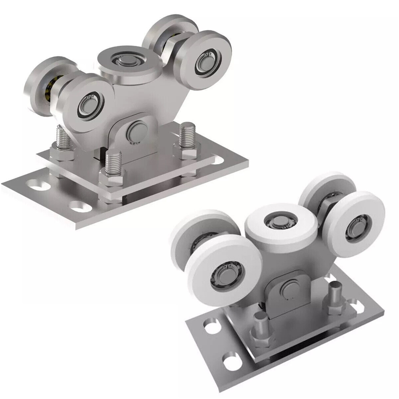 Adjustable Steel Automation Cantilever Sliding Gate Hardware Kit Sliding Gate Track