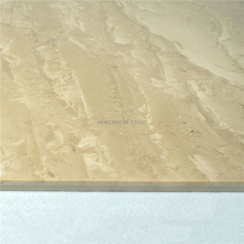 Cream Marble Stone Laminated Marble Porcelain Tile