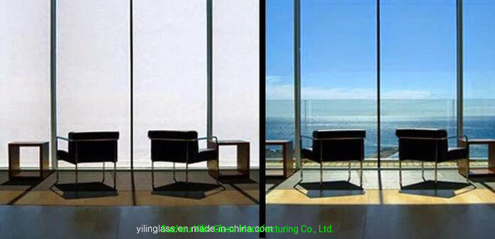 EVA Laminated Glass Smart Glass Switchable Glass Privacy Glass with CE SGCC Certificate