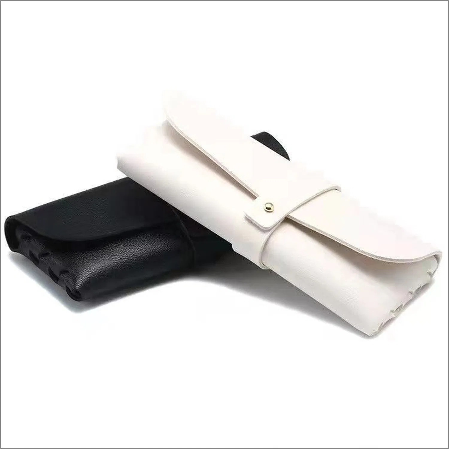 Portable Soft Bag Protects Sunglasses Eyeglasses Pouch Reading Glasses Protective Holder Leather Eyeglass Cases