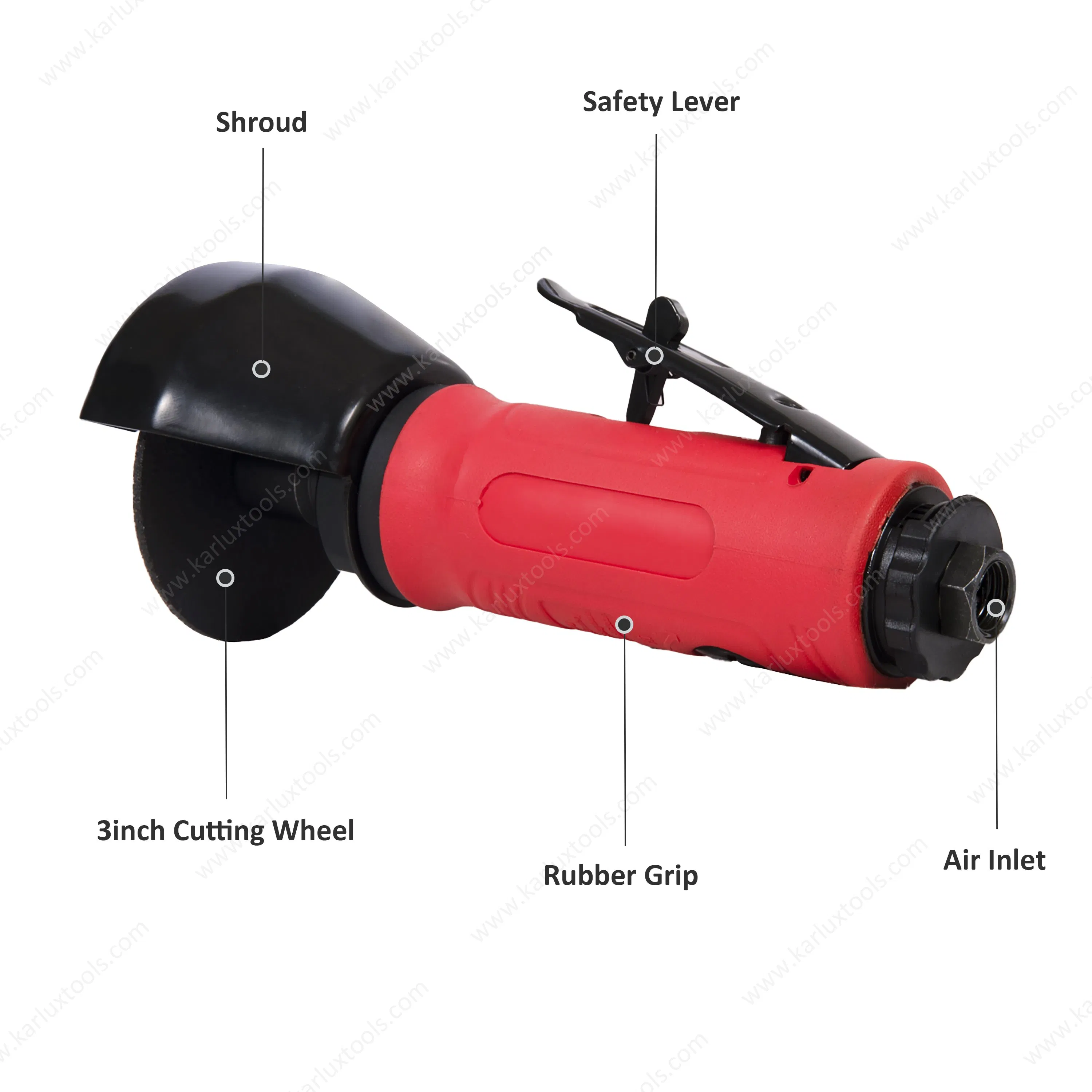 20000rpm 3inch High Speed Pneumatic Cutter Wire Cutter Steel Rope Cutting Machine Metal Sheet Air Cutter