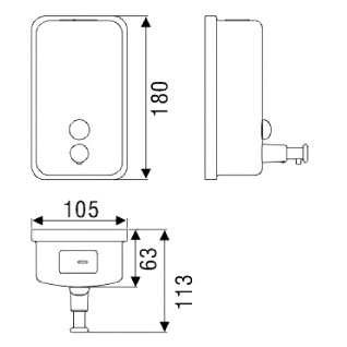 Держатель для туалетной бумаги Atget SD-680