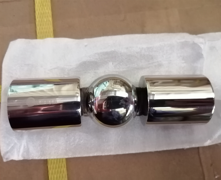 Stainless Steel Bathroom Glass Fittings Shower Room Accessories Bar Connector