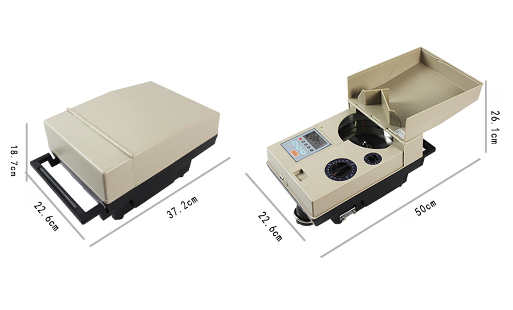 Coin Sorter Mix Counting Coin for Game Store, Supermarket, Bank