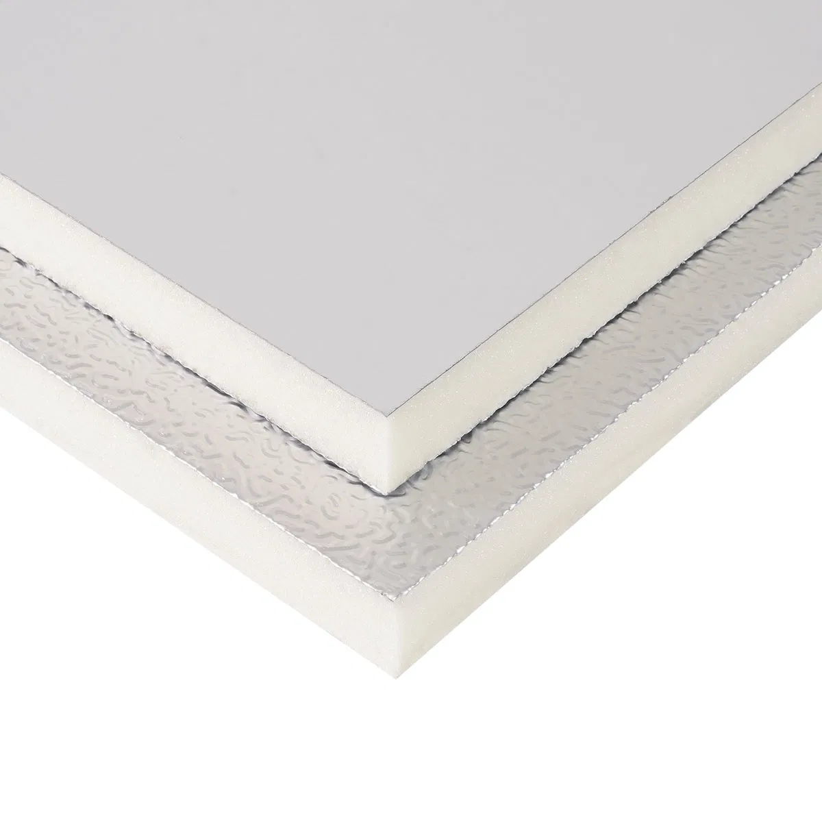 Aluminum Foiled Polyurethane Foam Board Flame Retardant Insulation Wall Boards