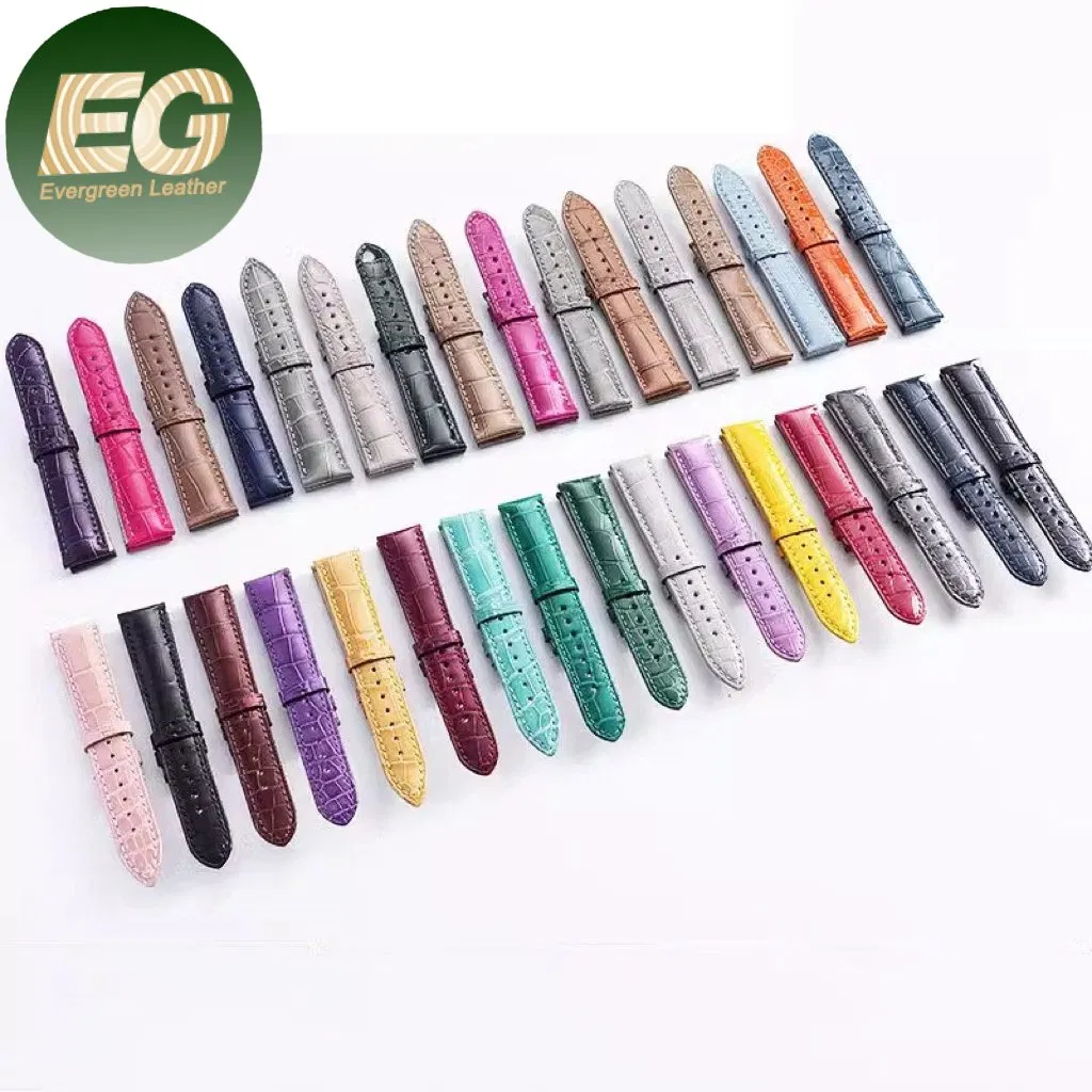 RC109 Designer Men Luxury Brand Smart Apple Watch Straps Women's Real Alligator Genuine Leather Luxury Strap