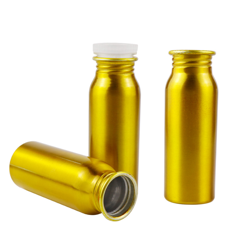 Wholesale Hot Sale Non-Volatile Aluminum Essential Oil Olive Oil Bottle with Plastic Cap Aluminum Oil Bottle