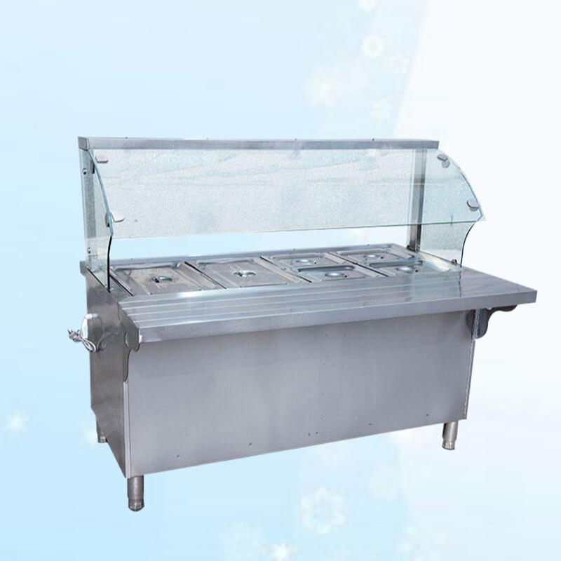 Commercial Electric 4 Pans Bain Marie Buffet Lunch Display Portable Food Warmer