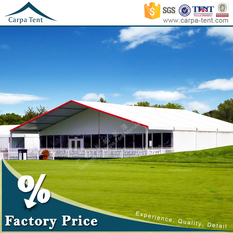30m Width Large Luxurious European Style Event Marquee Tent with Solid Wall