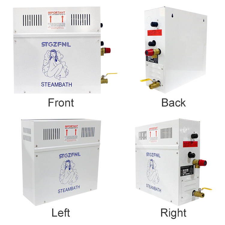 Wholesale Low Price Sauna Steam Turbine Powered Electric Generator for Sale