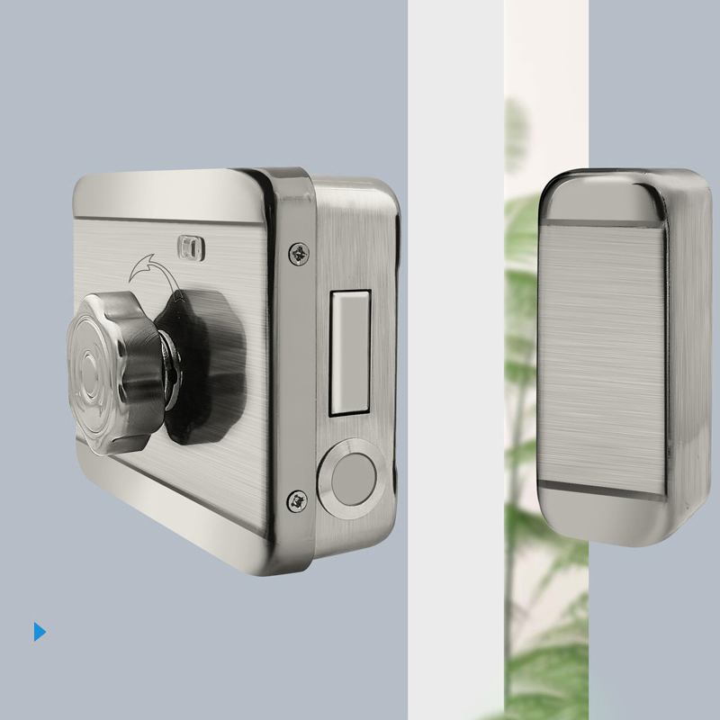 Waterproof Outdoor Fingerprint Ttlock Smart WiFi Gate Door Rim Lock