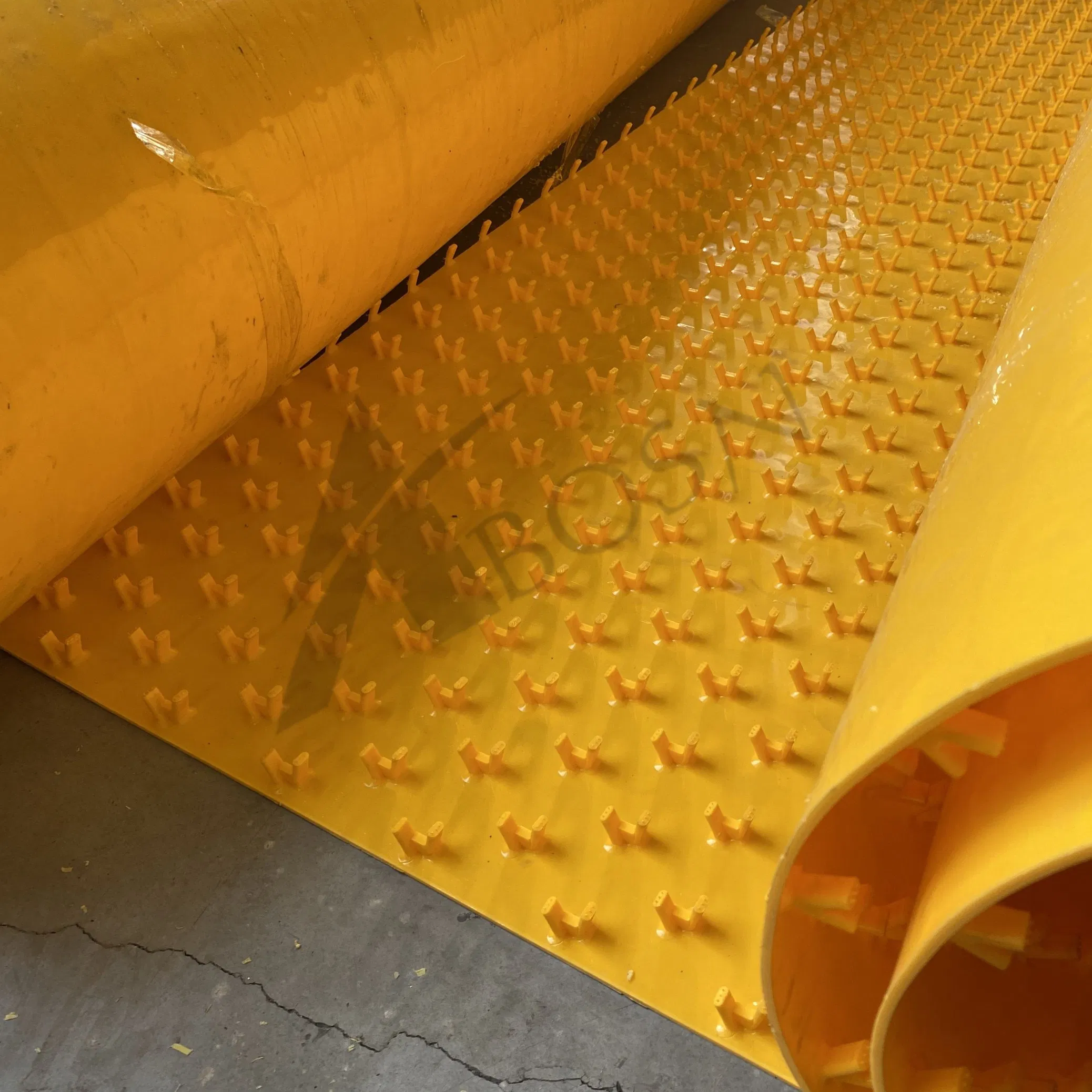 Защитная пластиковая плита для бетона HDPE, 2x10 м