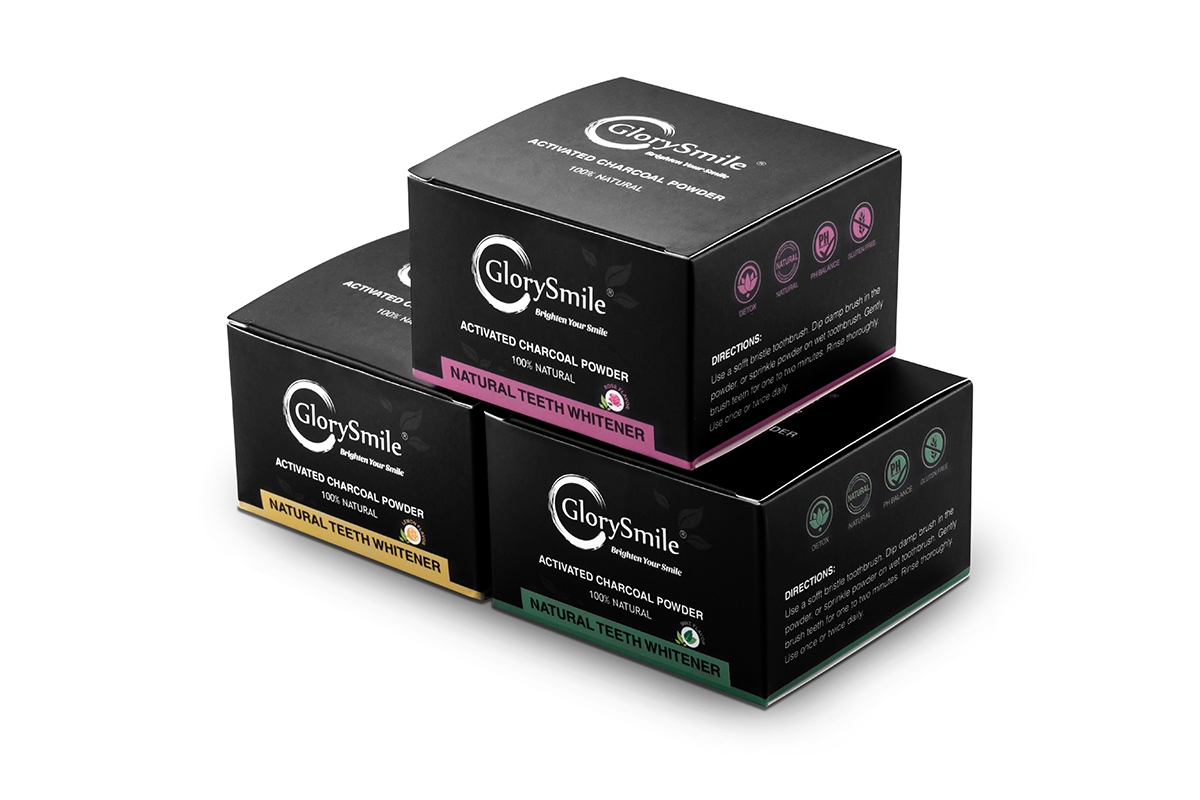 Lemon Rose Mint Teeth Whitening Powder