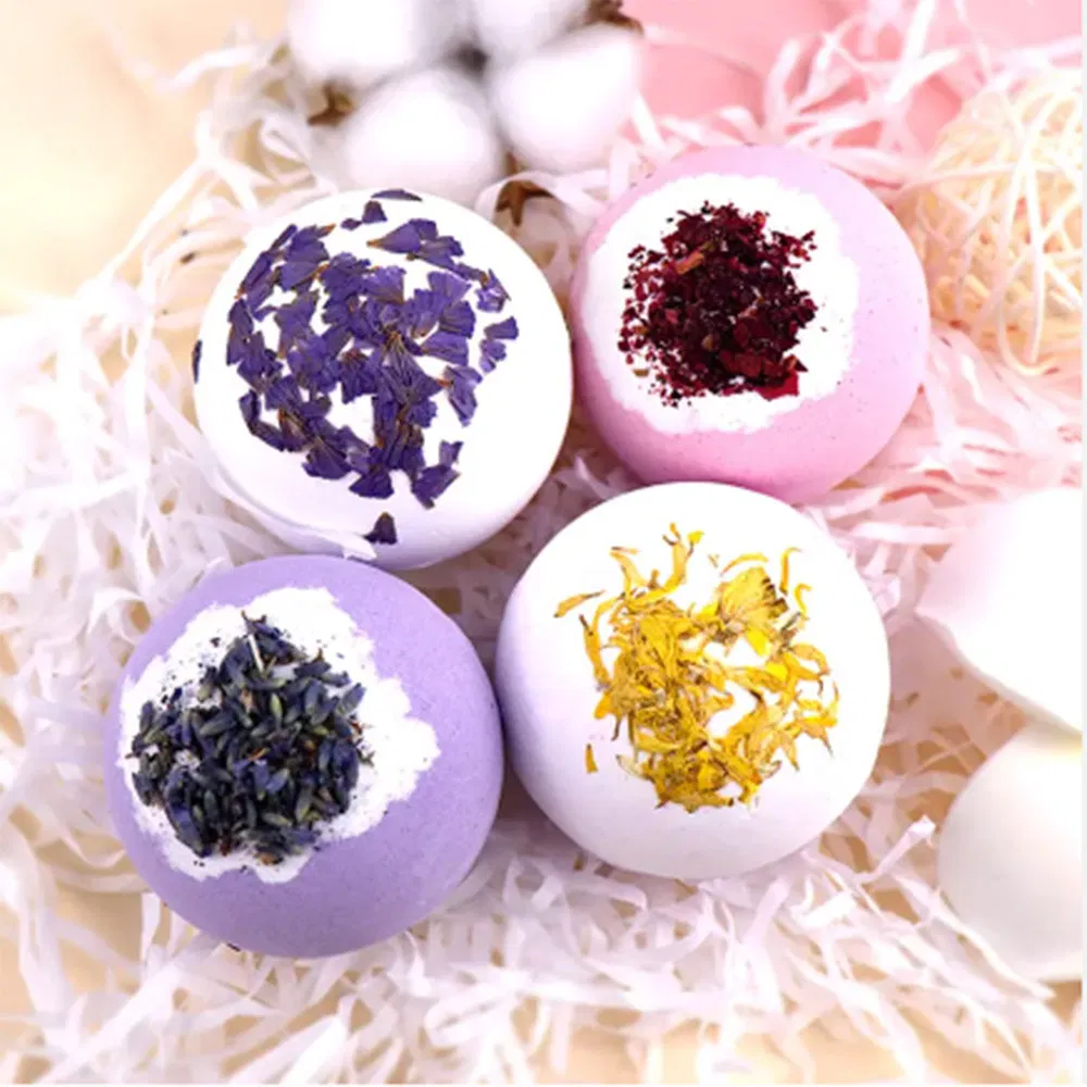OEM Skin Lightening Whitening Body Mousse Bubble Balls Organic Bath Bombs Gift Set Christmas Bath Bomb