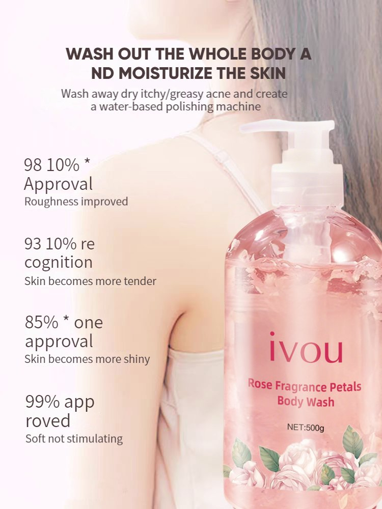 Hot Cheap Floral Fragrance Shampoo Gel Body Care Beauty Products