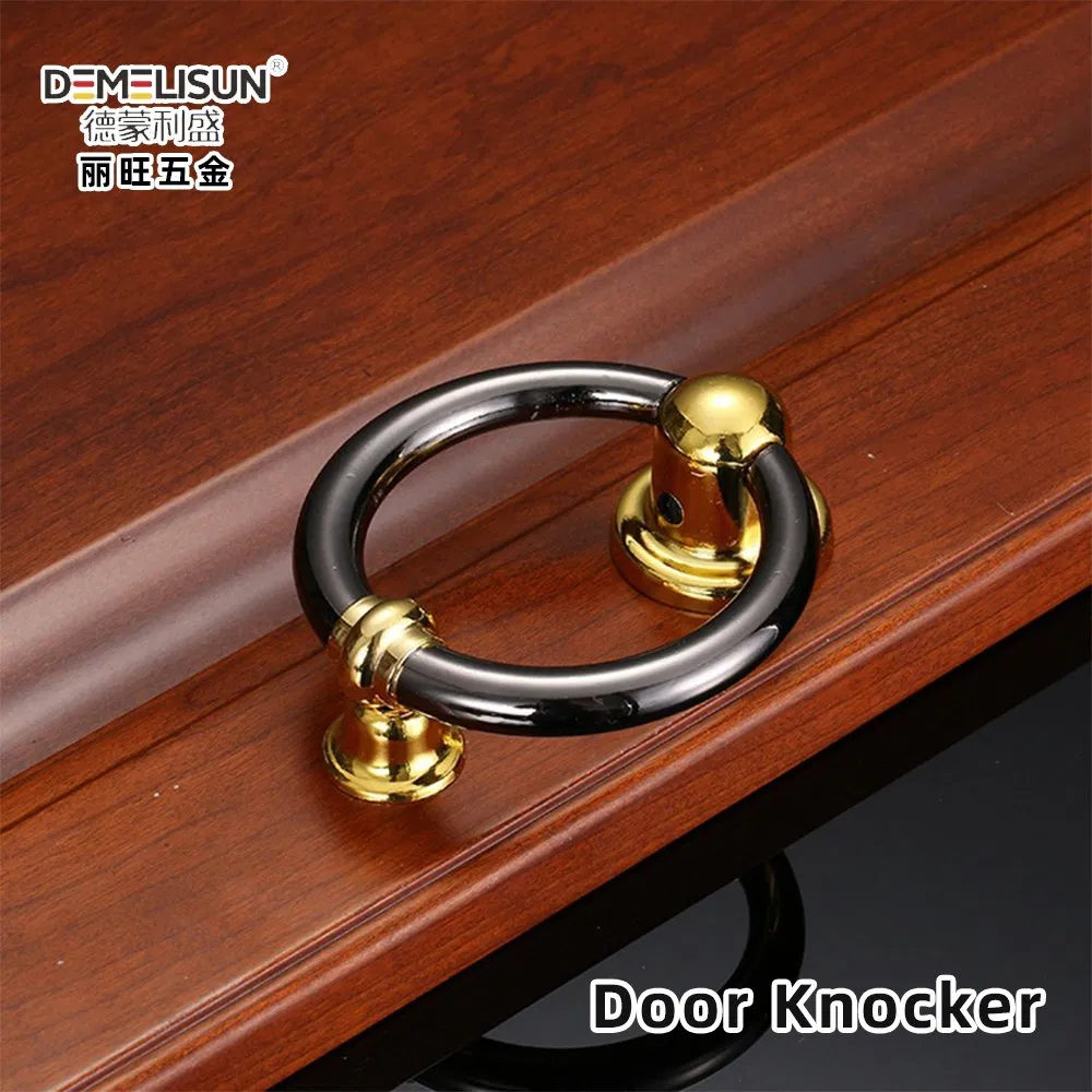 Classic Stainless Steel Rose Door Handle Lock Knobs Handle Door Knocker Handle with Pulling Antique Finish