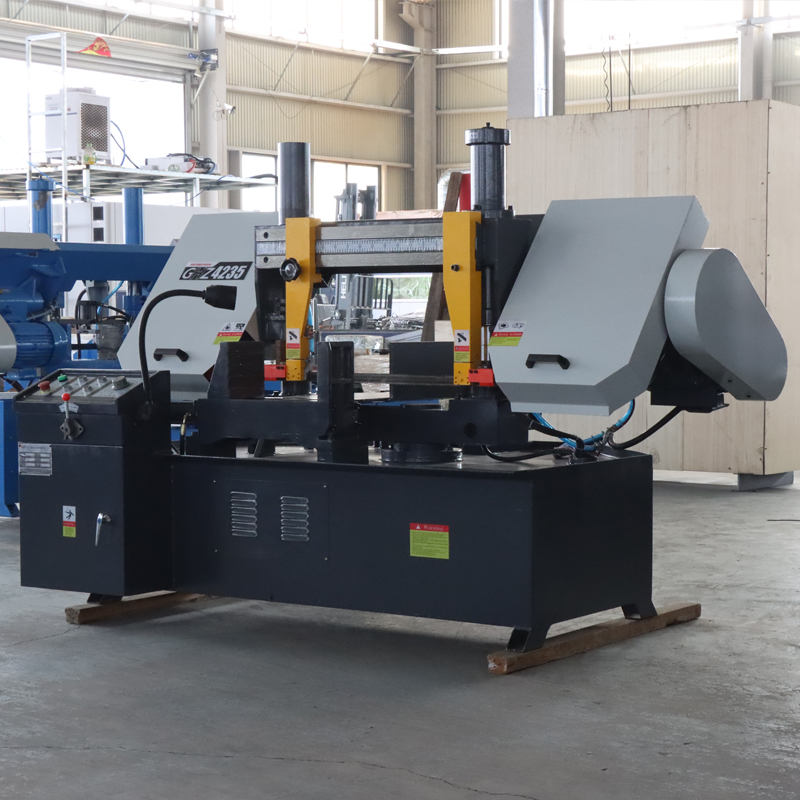 Ленточная пила по металлу промышленная угловая GHZ4230