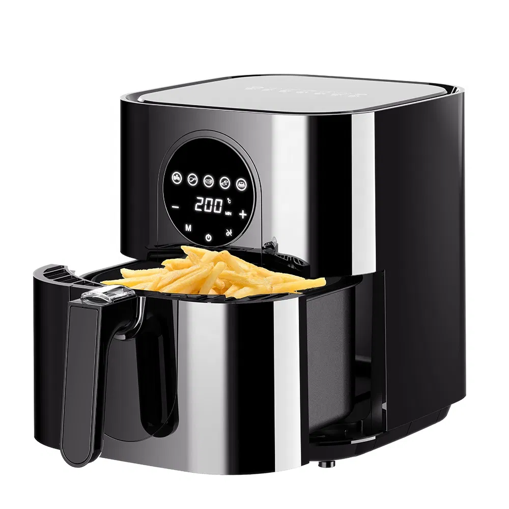 Portable 3.5L Digital Air Fryer Touch Control, 1500W, Oil-Less Cooking Oven