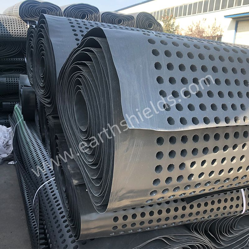 20mm Dimple Drain Sheet Roof Garden Retaining Wall HDPE Composite Drainage Board for Building and Construction