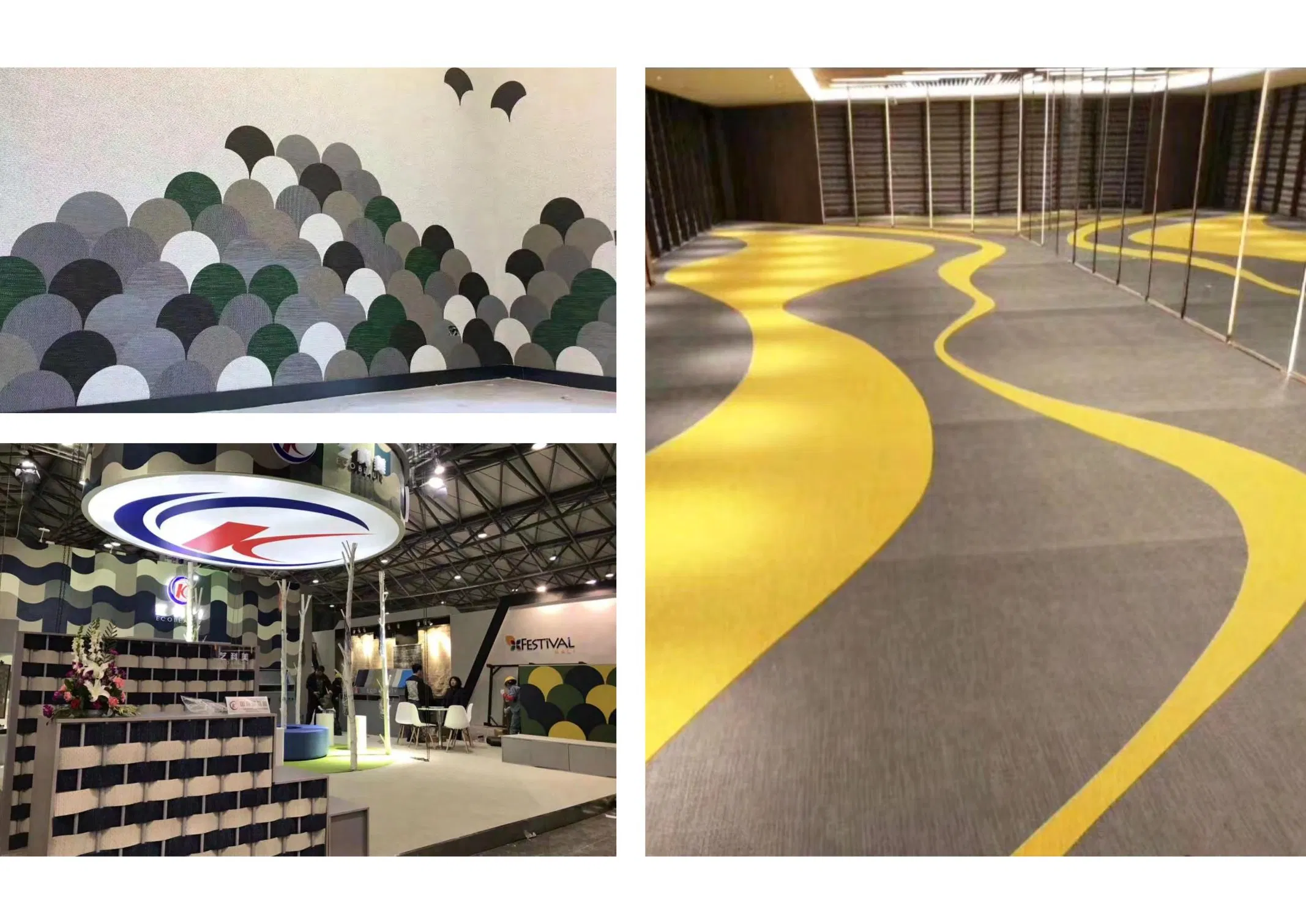 ПВХ ковровое покрытие для офиса, гостиницы, спортзала