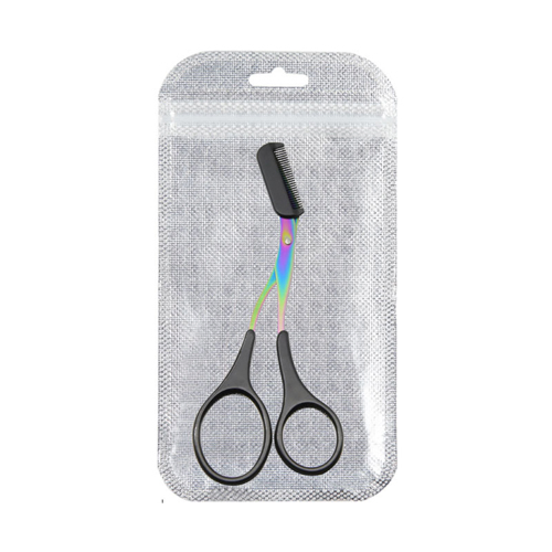 Stainless Steel Beauty Band Eyebrow Scissors