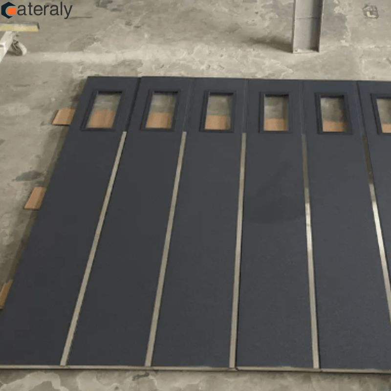 Factory Wholesale Durable Sectional Garage Door Panels with Finger-Protection Feature Insulated Low Price Panel Sectional Door Panel Sandwich Panel